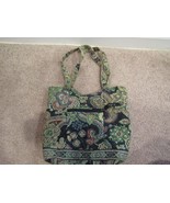 Vera Bradley Purse/Handbag Green/Blue Floral Pattern | 11.5&#39;&#39;x11.5&#39;&#39;, 11... - $24.60 CAD