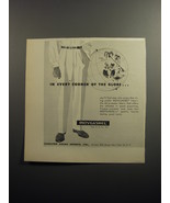 1951 Moygashel Linen Trousers Ad - In every corner of the globe - £14.55 GBP