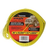 Keeper 89933 30&#39; x 3&quot; Vehicle Recovery Strap, 15,000 lbs. Max Vehicle We... - $50.89