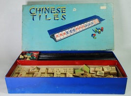 1939 J Pressman Chinese Tile Game No 823 American Style Mahjong - $19.99