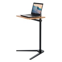 Floor Stand For Laptop Aluminum Height Adjustable Table For Bed Sofa, Up... - £95.96 GBP