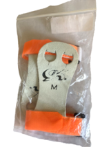 Elite Sportwear GK 32 Gymnastics Grips Sz M Neon Orange NEW - $14.24
