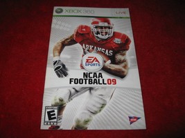 NCAA Football 09 : Xbox 360 Video Game Instruction Booklet - £1.57 GBP