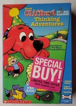 Clifford The Big Red Dog Thinking Adventures (PC CD-ROM, 2000, Big Box) - £9.45 GBP