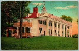 Washington&#39;s Home Mount Vernon Virginia VA 1935 Postcard H1 - £2.18 GBP