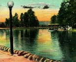 Willow Grove Pennsylvania PA Lake Scene 1908 Vintage Postcard - £2.65 GBP