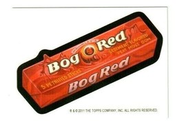 2011 Wacky Packages Halloween Artist Bio Card &quot;Bog Red&quot; By Pat Chaimuang - £11.87 GBP