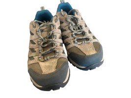Columbia Women’s Crestwood WP Hiking Shoe Pebble/Lagoon Size 7 WIDE BK45... - $816.54 MXN