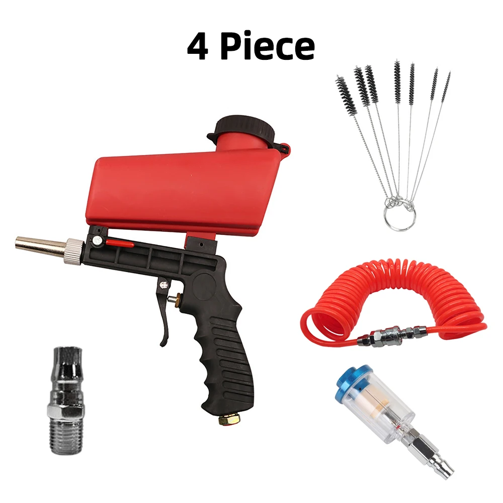 90psi Adjustable Sandblasting  Set Portable Blaster Sand  Rust and Paint... - $192.19 CAD