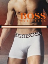 Hugo Boss MEN&#39;s Gray Logo UNDERWEAR TRUNK BOXER BRIEFS Cotton Size L - $23.03