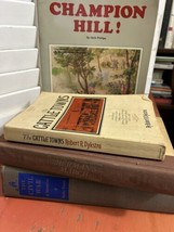 Lot 4 history books Civil War &amp; Cattle Towns Sherman&#39;s March Champion Hi... - $23.76