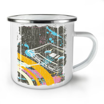 Cassette Old Play Music NEW Enamel Tea Mug 10 oz | Wellcoda - £20.08 GBP