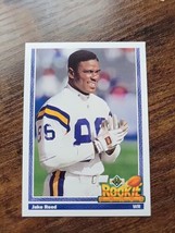 Jake Reed 1991 Upper Deck High Series #646 - Rookie - Minnesota Vikings - NFL - £1.55 GBP