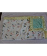 Minky baby blanket - large - llamas - cactus - white -mint - toddler - $75.00