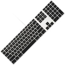 Black Keyboard Cover For Imac Usb Keyboard A1243 Mb110Ll/B - $14.99