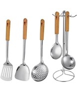 Johari Bazar  Utensil Set, 5 Piece Stainless Steel Cooking Utensil Set w... - $1,198.95 MXN