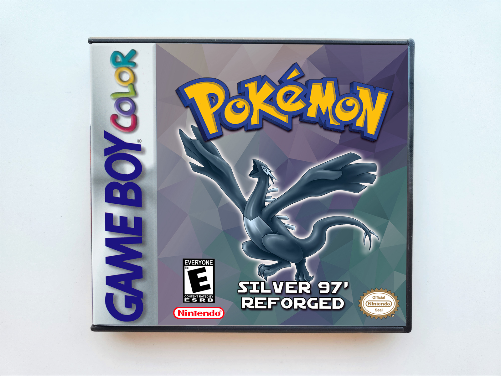 Pokemon Super Silver 97 Reforged Game / Case  Gameboy Color (GBC) USA SpaceWorld