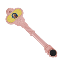 VINTAGE FISHER PRICE PRECIOUS PLACES PLASTIC PINK REPLACEMENT MAGNETIC KEY - £12.62 GBP