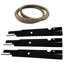 52&quot; Blades &amp; Engine to Deck Belt Kit For Wright Stander 71460003 71440001 - £33.78 GBP