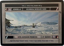 Star Wars CCG Black Border Hoth: Defensive Perimeter - $0.99
