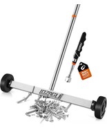 17&quot; Rolling Magnetic Sweeper With Wheels With Wheels, 8.8 Lbs Pull Force... - $54.78 CAD