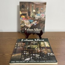 Vintage 2 Ethan Allen The Treasury Of American Interiors Illustrated Book - £7.82 GBP