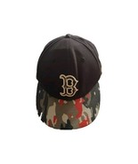 Boston Red Sox Snapback Hat 47’ Camo Brim Logo MLB Casual Baseball Embro... - $24.24 CAD