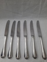 Lot of 6 Pieces Oneida Winter Hill ~ Stainless Knives 9 1/2&quot; - £23.42 GBP