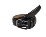 Men Genuine Leather Belt PIERO ROSSI Turkey Soft Full Grain Stitched #13... - $39.99