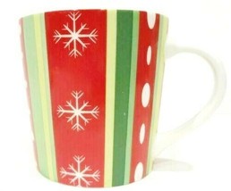 Atomic Starbucks 2002 Ceramic Coffee Mug Barista Red Green White Cup - £19.37 GBP