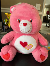 2003 Nanco Care Bears 11” Love-a-Lot Plush - $12.34