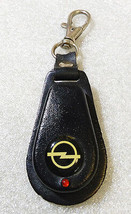 VINTAGE RARE Leather Keychain ✱ OPEL ✱ Auto Porte-Clés Schlusselanhanger - $22.99