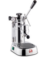 La Pavoni PC-16 Professional Espresso Machine, Triple-plated Chrome Housing - £938.15 GBP