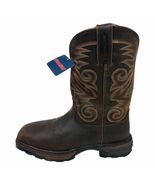 Durango Maverick XP Steel Toe Waterproof Western Work Boot Brown DDB0176... - $148.49