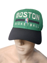 Adidas Mens Boston Celtics 2-Toned Practice Structured Adjustable 1Size-Green - £11.07 GBP