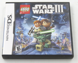 Lego Star Wars Lll 3 The Clone Wars Game For Nintendo Ds Nds Cib Complete - £5.39 GBP
