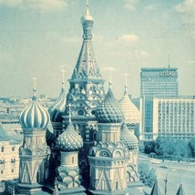 1988 Russian Postcard Moscow Saint Basil&#39;s Cathedral Steeple Cold War E8... - $378.90 MXN
