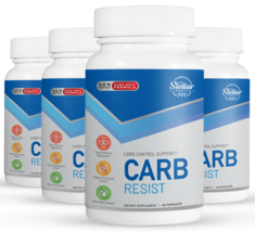 4 Pack Carb Resist, low carb support and keto friendly-60 Capsules x4 - $126.71