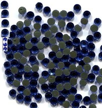 Rhinestones 3mm 10ss  Lt. SAPPHIRE  Hot Fix   2 Gross  288 Pieces - $7.92 CAD