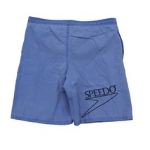 Speedo Shorts Mens M Blue Drawstring Elastic Waist Flat Front Activewear... - £19.45 GBP