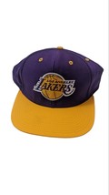 Los Angeles Lakers NBA Adidas Hat Snapback Cap New Kobe LeBron Adjustable - £18.15 GBP