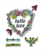 Sizzix Framelits Die Set with Stamps Hello Love by Jen Long (8 Pack) - $45.26 CAD