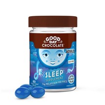 Good Day Chocolate Melatonin for Adults [ 80 Count ] - Fair Trade Non-GM... - $19.79