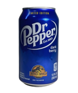 Dr Pepper Dark Berry Jurassic World Dominion Blue &amp; Beta Collectible Can... - £1.77 GBP
