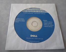 Application Already Installed For Reinstalling Dell Tools System Software Sealed - £5.45 GBP