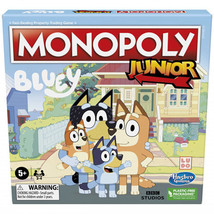 Monopoly Junior Edition Board Game - Bluey - $68.68