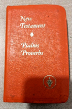 POCKET NEW TESTAMENT PSALMS PROVERBS - $29.60