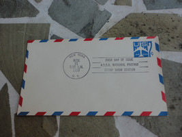 1958 7 cent Air Mail ASDA National Postage Stamp Show First Day Issue En... - £1.96 GBP