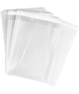 100 Pcs 8 7/16 X 10 1/4 Clear Resealable Cello Cellophane Bags for 8X10 ... - $242.24 MXN