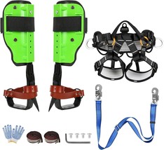 Tree Climbing Gear Non-Slip With Adjustable Climbing Belt, Tree, Logging - £190.74 GBP